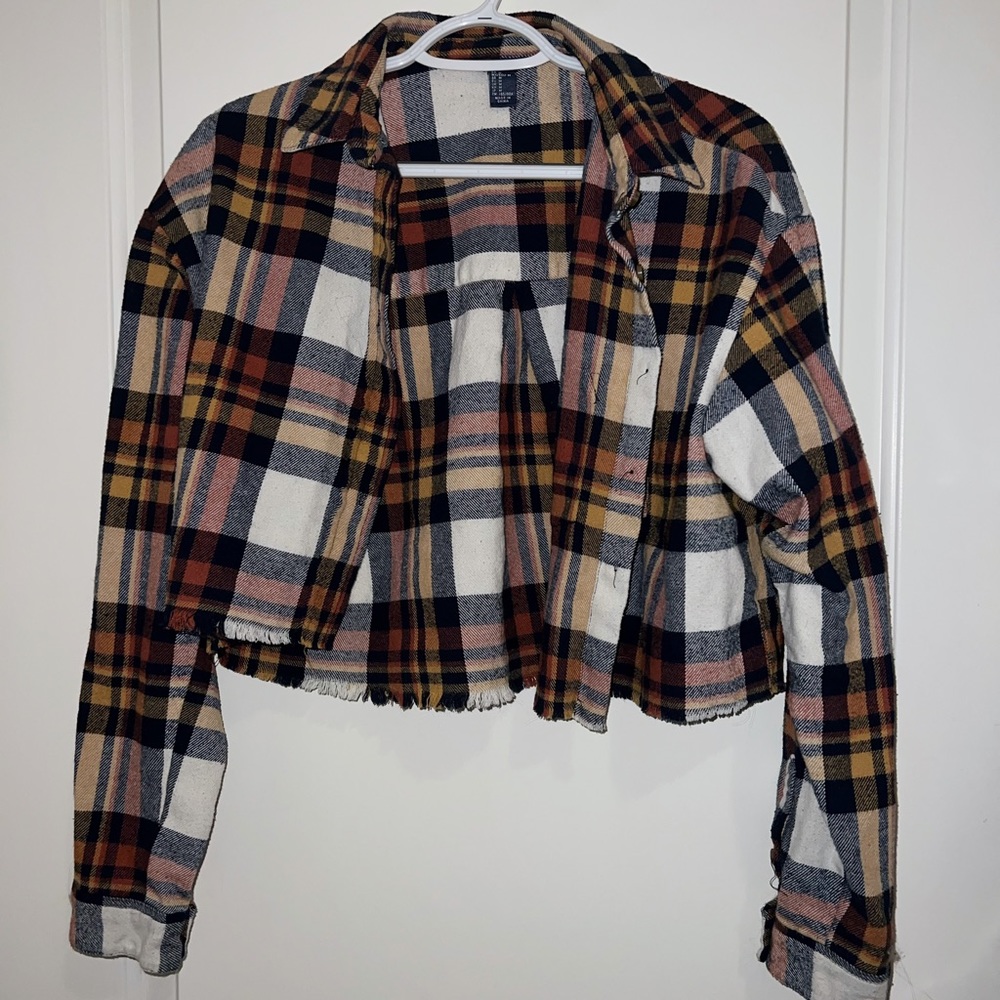 Cropped Flannel